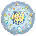 It's a Boy mylar balloon