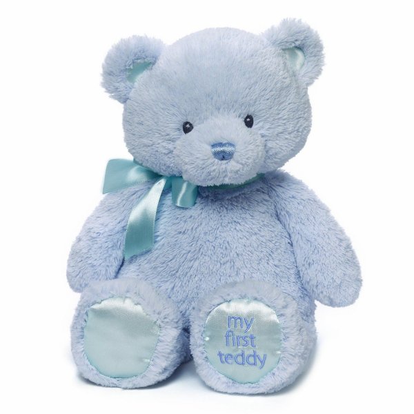 My First Teddy in blue